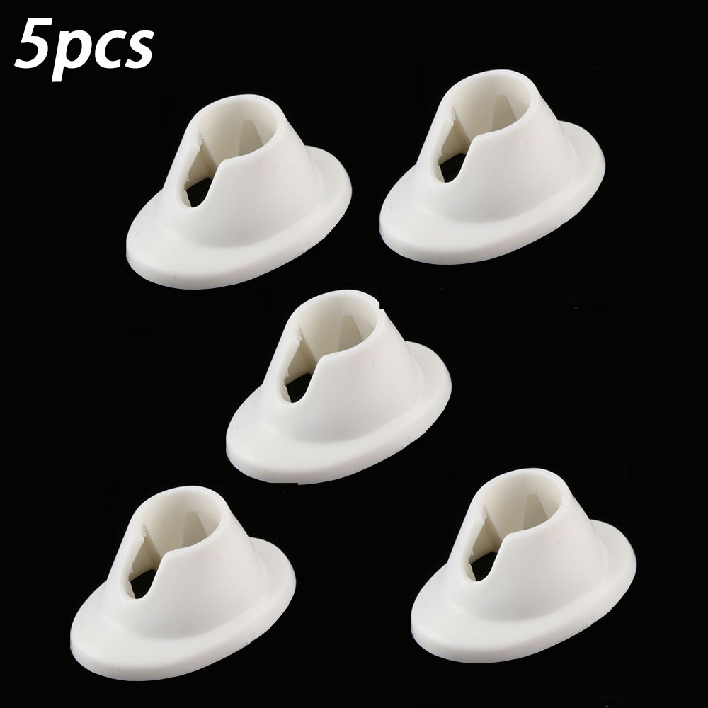 5 st mjuka gummihållare för nagellacksflaskor, spillfria nagellacksflaskor, rosa/vita manikyrverktyg, nageltillbehör: Default Title