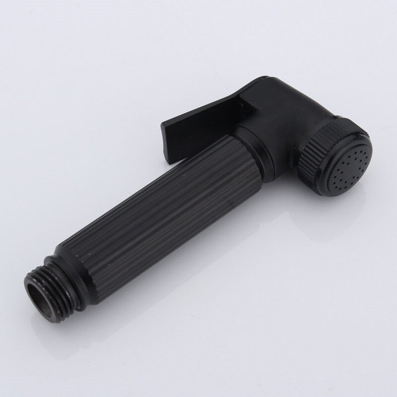 Zwart Bidet Sproeier Messing Materiaal Kraan Douche Systeem Anale Douche Jet Systeem Wc Metgezel Butt Wassen Helper Huisdier Schoonmaken: 626A-BLACK