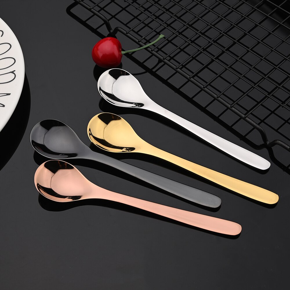 2/4/6 Set Silver Dinnerware Set 18/10 Stainless Steel Western Flatware Knife Fork Tea Spoon Cutlery Set Tableware Silverware Set