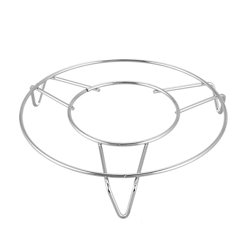 Stainless Steel Round Steamer Steam Rack Kitchen Cooking 6 Inch Dia: Default Title