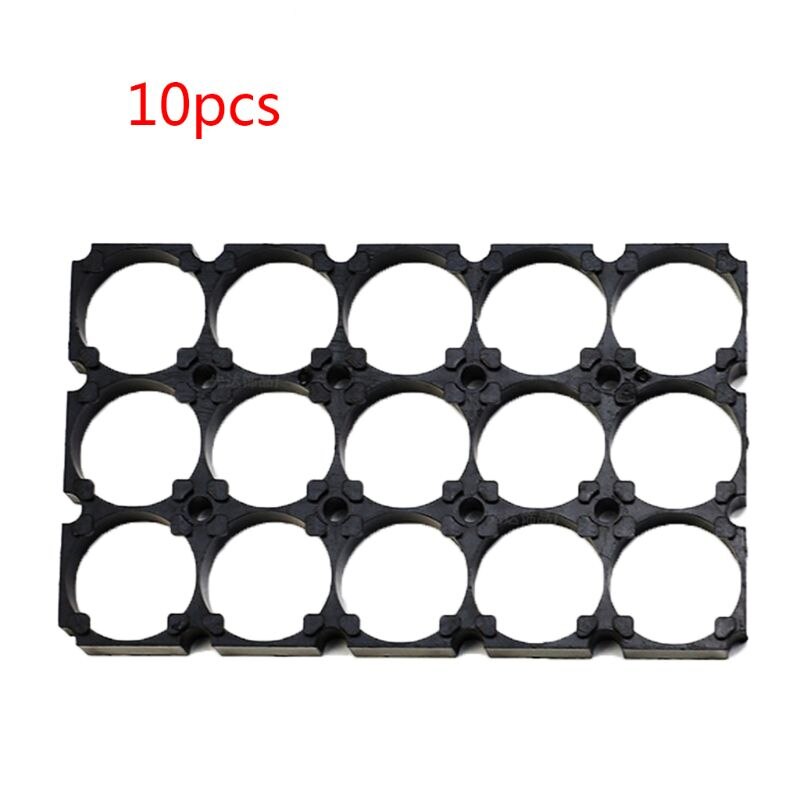 10PCS Black 21700 3x5 Battery Holder Cell Safety Brackets for 21700 Batteries