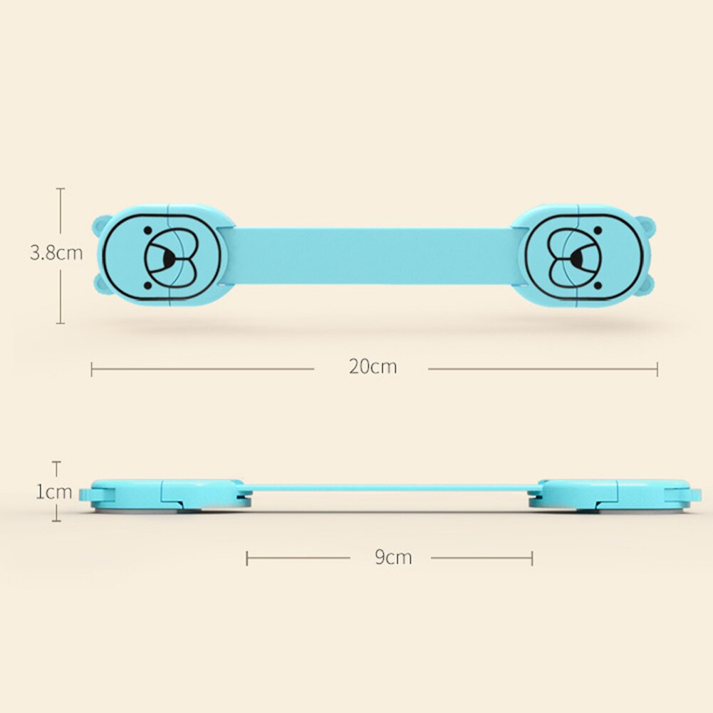 Cerradura de seguridad para bebés Puerta de cajón de plástico, armario para baño, pestillo de seguridad, cajones, armarios, producto a prueba de niños