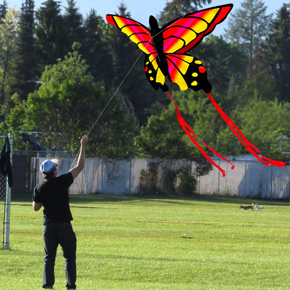 Butterfly Kite - Single Line Kite for Adults & Kids - Outdoor Fun & Activities - Polyester