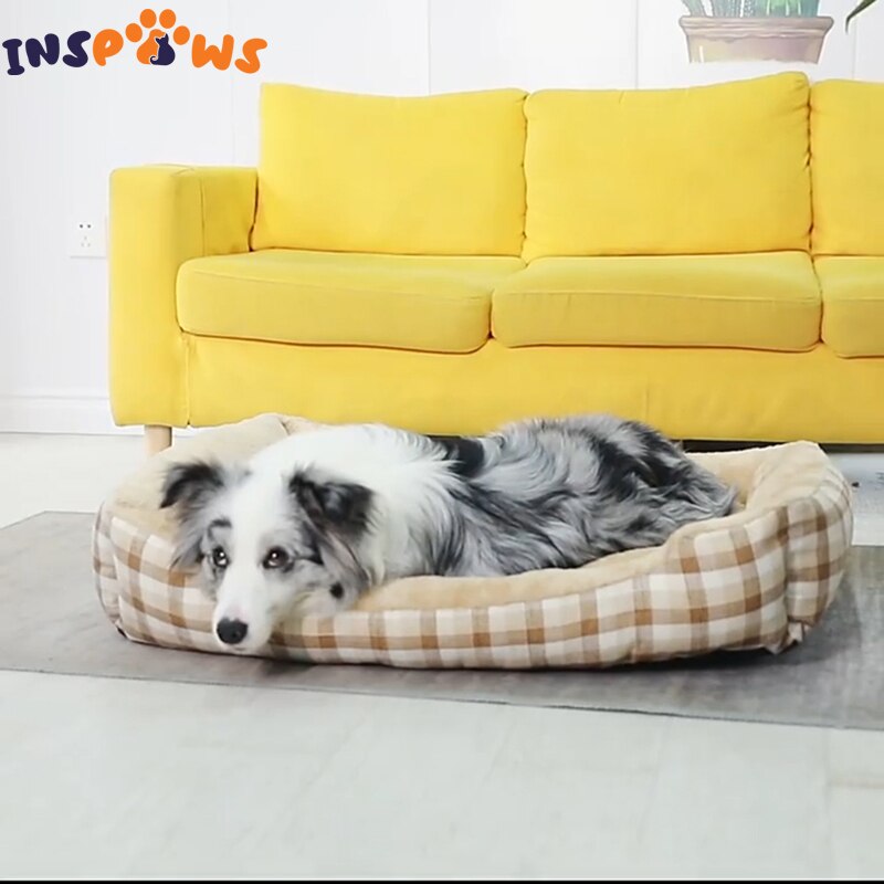Camas grandes lavables para perros y gatos, sofá suave sin cremallera, cueva para cachorros, saco de dormir para mascotas, nido cálido de invierno