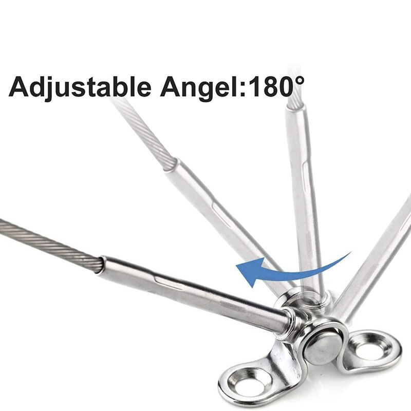 25 Pack Heavy Duty T316 Elstahl Kabel Gelänr K... - Viceal