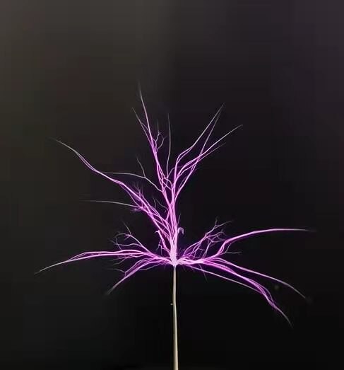 Newest 10CM Flat-panel Bluetooth Music Tesla Coil High Frequency and High Voltage Pulse Test Apparatus