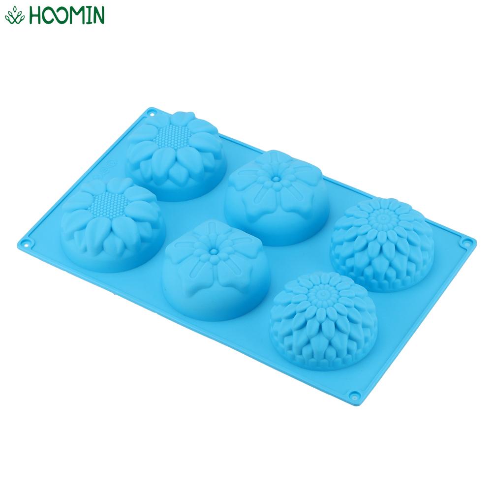 Sonnenblumen Handgemachte Seife bilden Kuchen Dekore Blume bilden DIY Handgemachte Silikon Seife Kuchen bilden Seife Machen Liefert