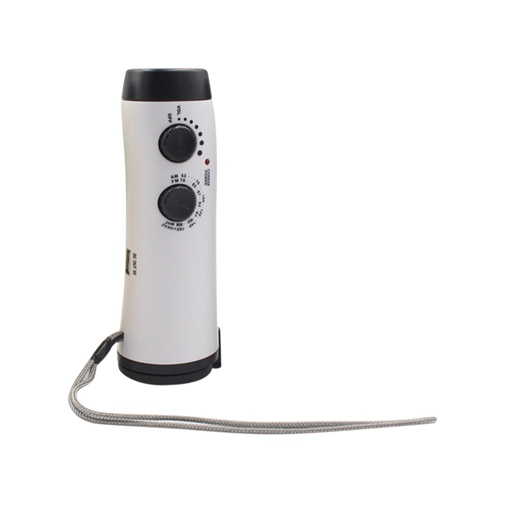 10000mAh Emergency Radio Solar Hand Crank Radio AM/FM/NOAA with LED Flashlight SOS Alarm Reading Light Power Bank for Cell Phone: 120mAh White