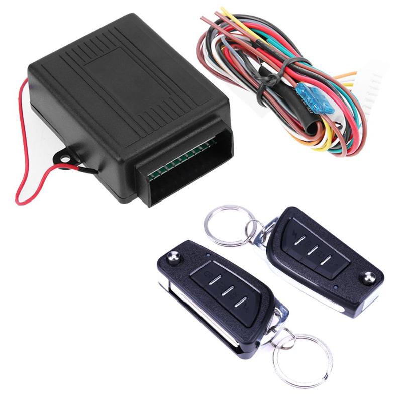 Universal Car Alarm Systems Auto Remote Central Kit Door Lock Keyless Entry System Central Locking with Remote Control Useful