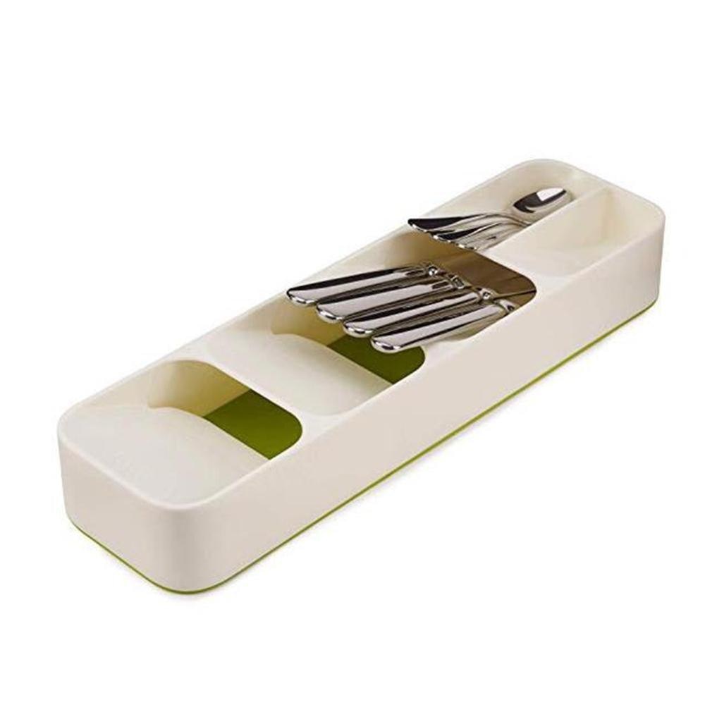 Séparateur d'ustensiles, plateau à tiroir de cuisine Compact