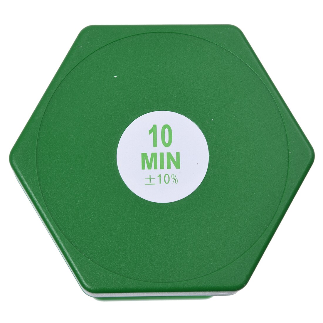 Security hourglass sand timer 10 minutes Green