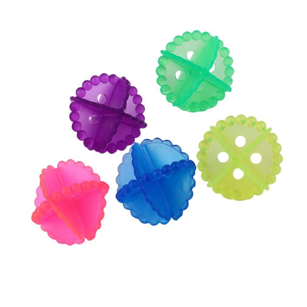5 stuks pvc wasballen herbruikbare wasmiddelen wasverzachterbal droge wasproducten accessoires wasbal