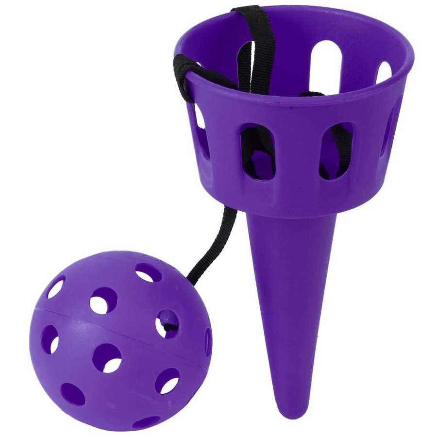 Lancer attraper jeu ensemble Scoop lancer ensemble sport balle lancer et attraper: Violet