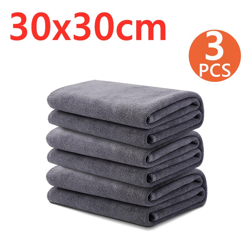 Pack De 10 Toallas De Microfibra 30x30 Cm - Secado Rápido, Absorbentes, Para Piscina, Gimnasio, Yoga Y Spa
