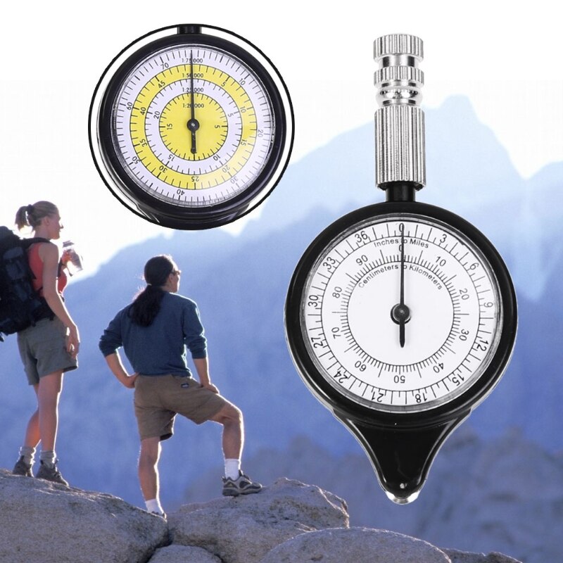 Kaart Afstandsmeter Kilometerteller Multifunctionele Kompas Curvimeter Outdoor Klimmen Sport