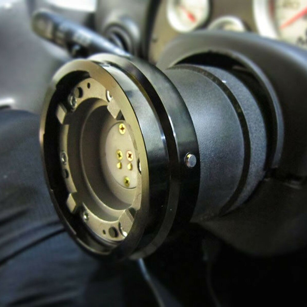 Car Hub Adapter Steering Wheel Boss Kit Black Accessories Parts Safety