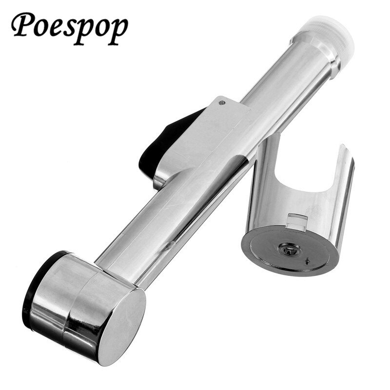 Posepop Hand Held Bidet Douchekop Sproeier Douchekop Chroom Abs Sproeier Badkamer Bidet Shattaf Spray