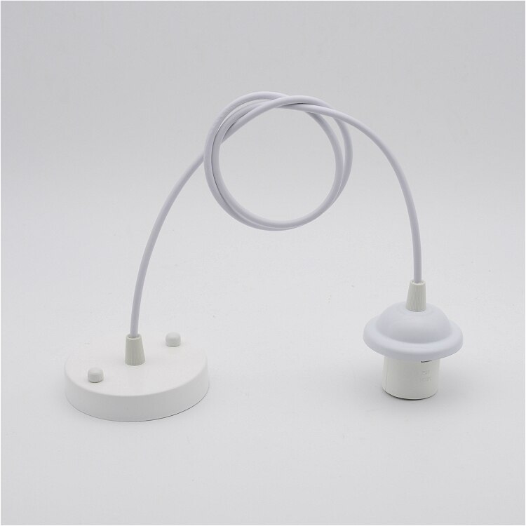 9 X E27 Baufassung Mit Baldachin Lampenfassung Renovierfassung Baustellenfassung - Foto 9