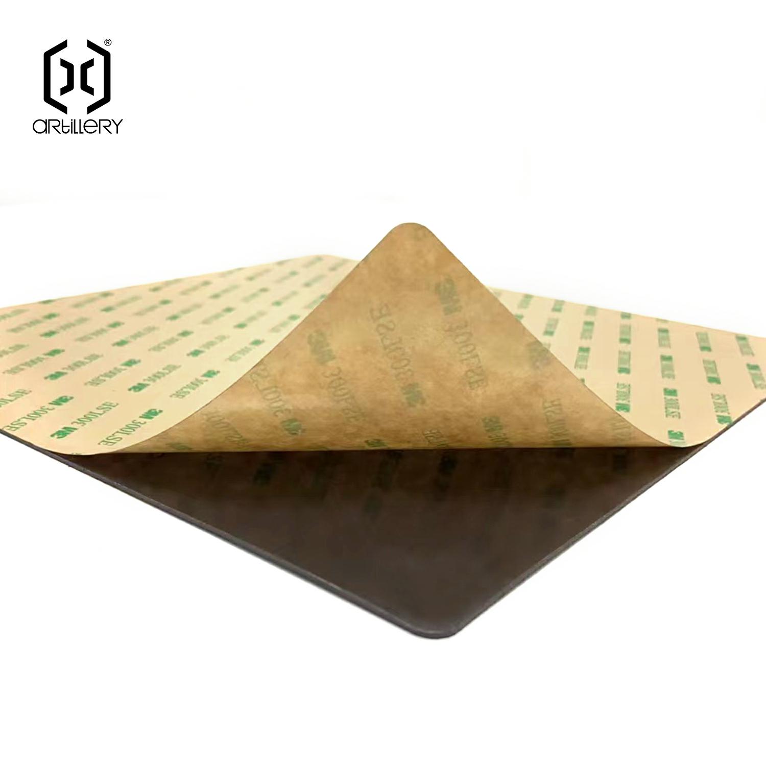 Artillery – pièces d&#39;imprimante 3d PEI, feuille d&#39;acier pour Sidewinder SW-X1 angGenius X2 et Genius Pro base lit thermique