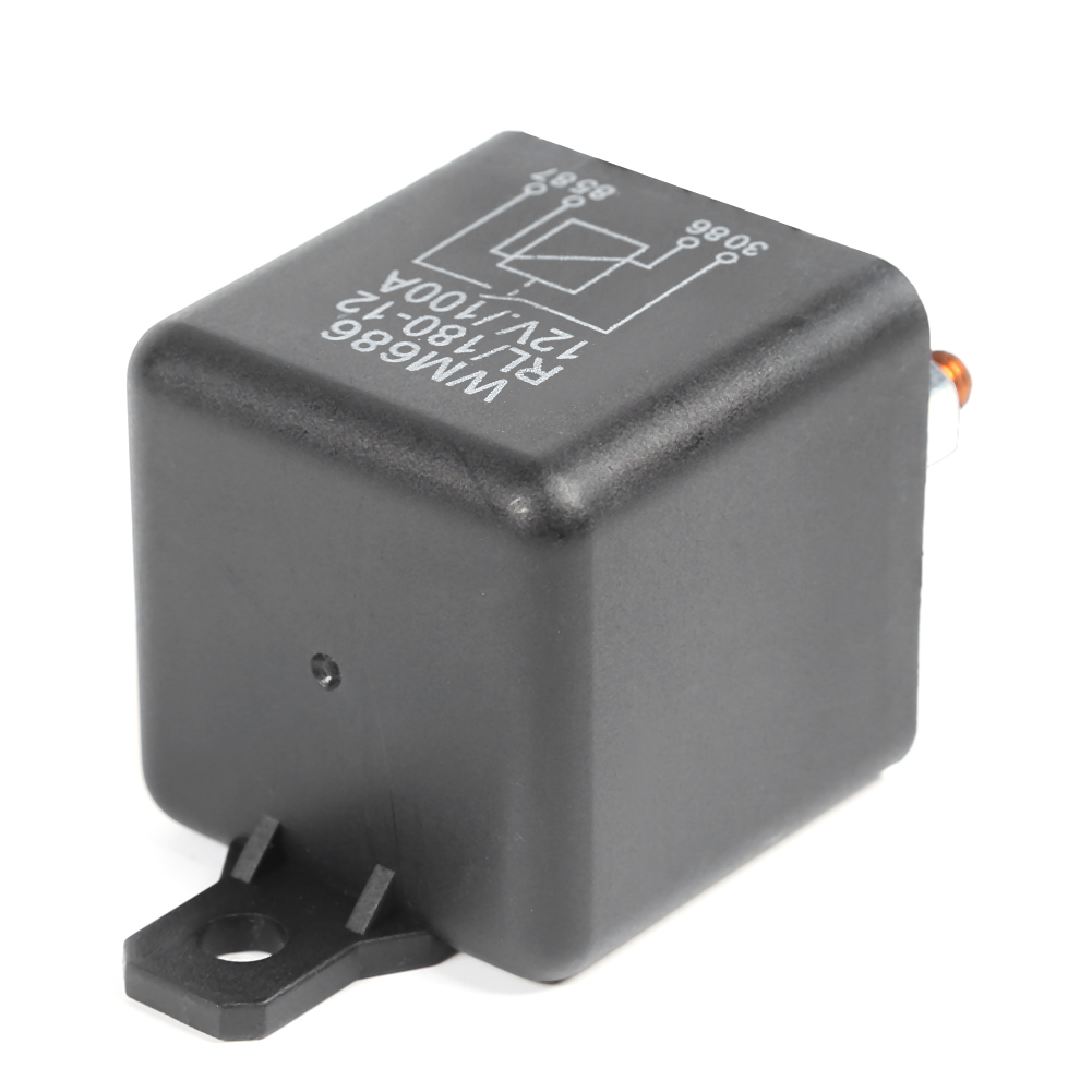 Wm686 12v 100 amp split-opladnings-/spilrelæ bil varevogn båd plæneklipperstarterrelæ