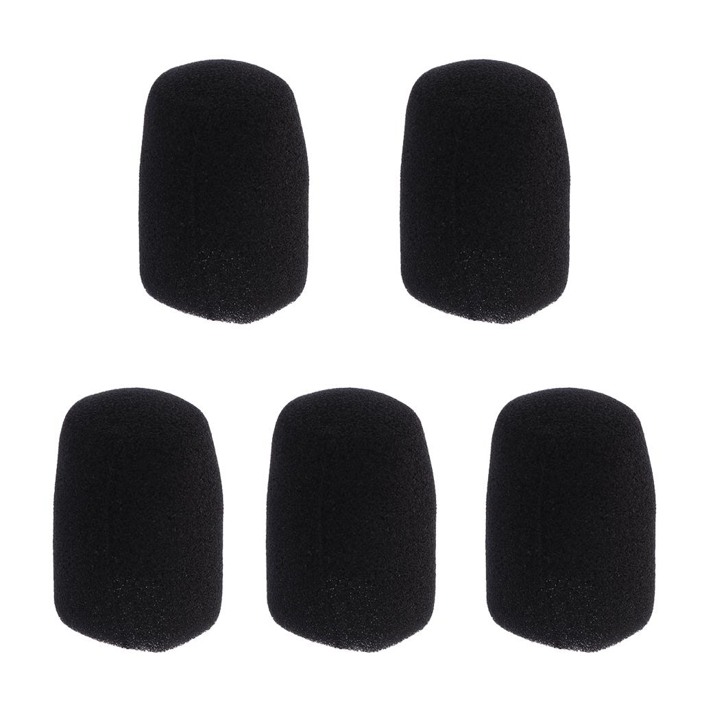 53mm Microphone Windshield Covers 55m Soft Foam Mic Cover Sponge Skin