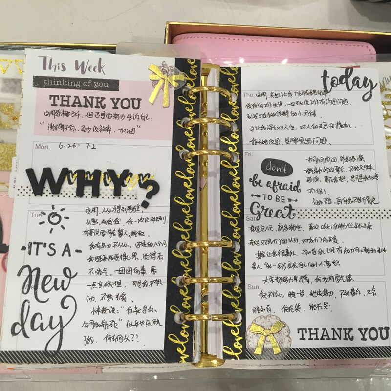 n25 Page For Kikki.k Beautiful n32 Diary Inside Paper A5 A6 Notebook Diary