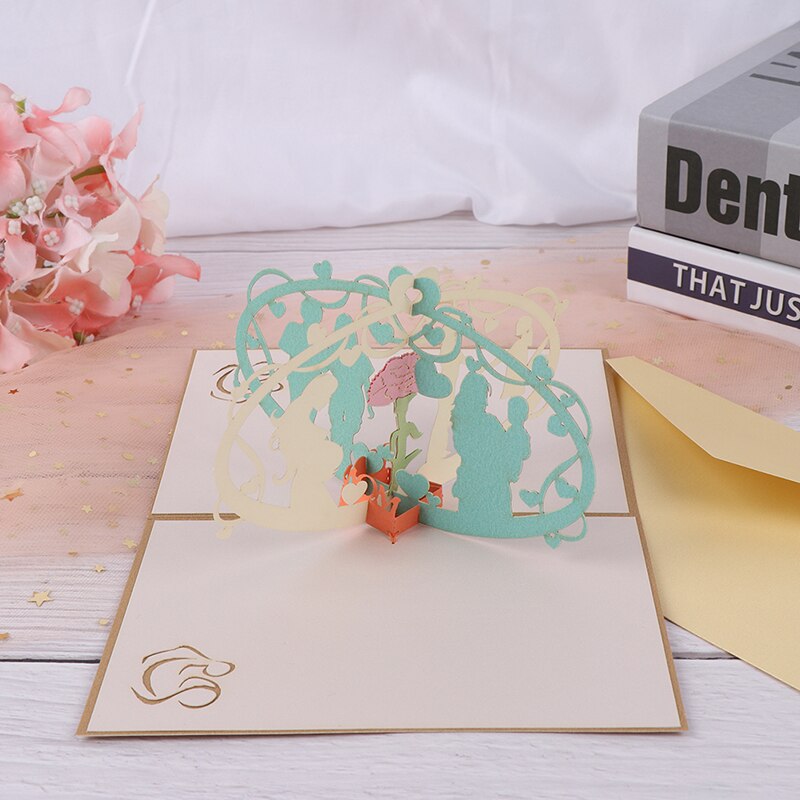 3D Cards Mothers Day Card Flowers Greeting Cards Mother Birthday Card