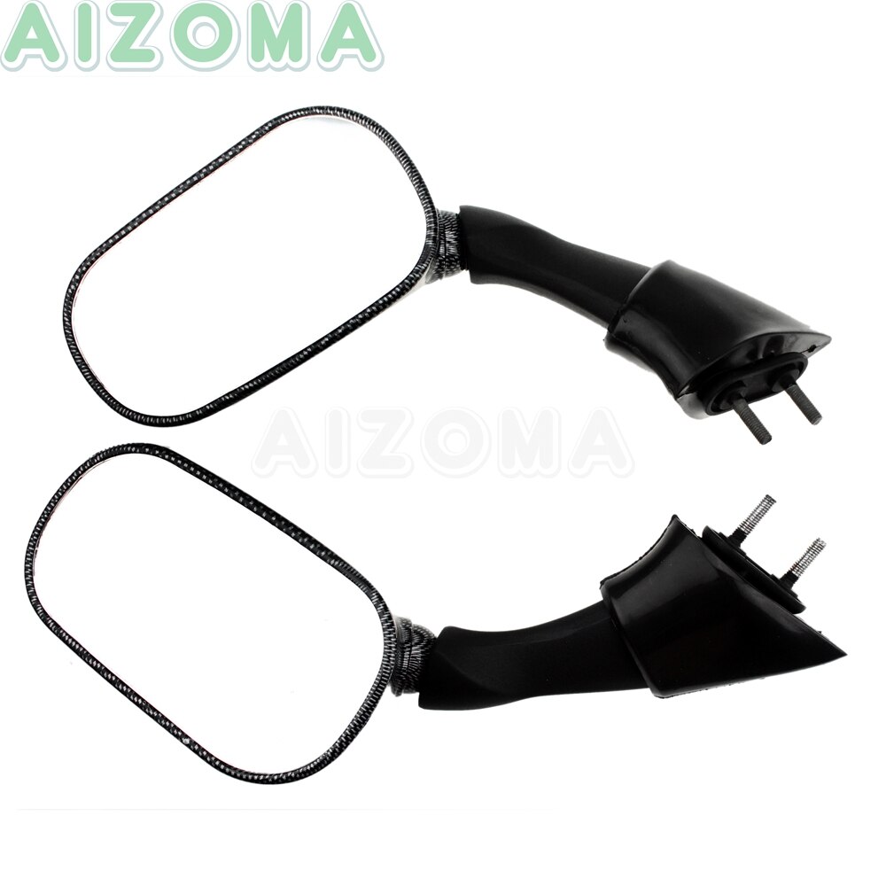 2pcs/Pair Motorcycle Side Rear View Mirror for Yamaha FJR 1300 FJR1300 2003 2004 2005 Carbon Rearview Mirrors