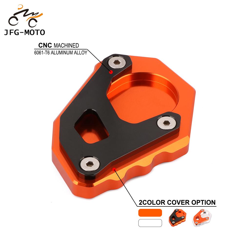 Motorcycle CNC Aluminum Foot Sidestand Kickstand Extension Plate Side Stand For KTM Adventure 1050 1090 1190 1290 ADV