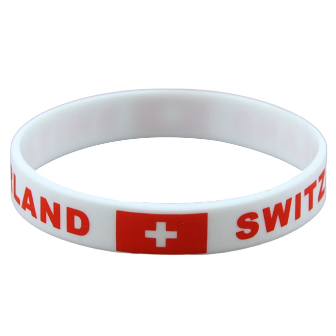 Brand 1pcs Football Fans Bracelet Soccer fan Accessories Football Silicone Bracelet Cheerleading supplies motivational: Switzerland