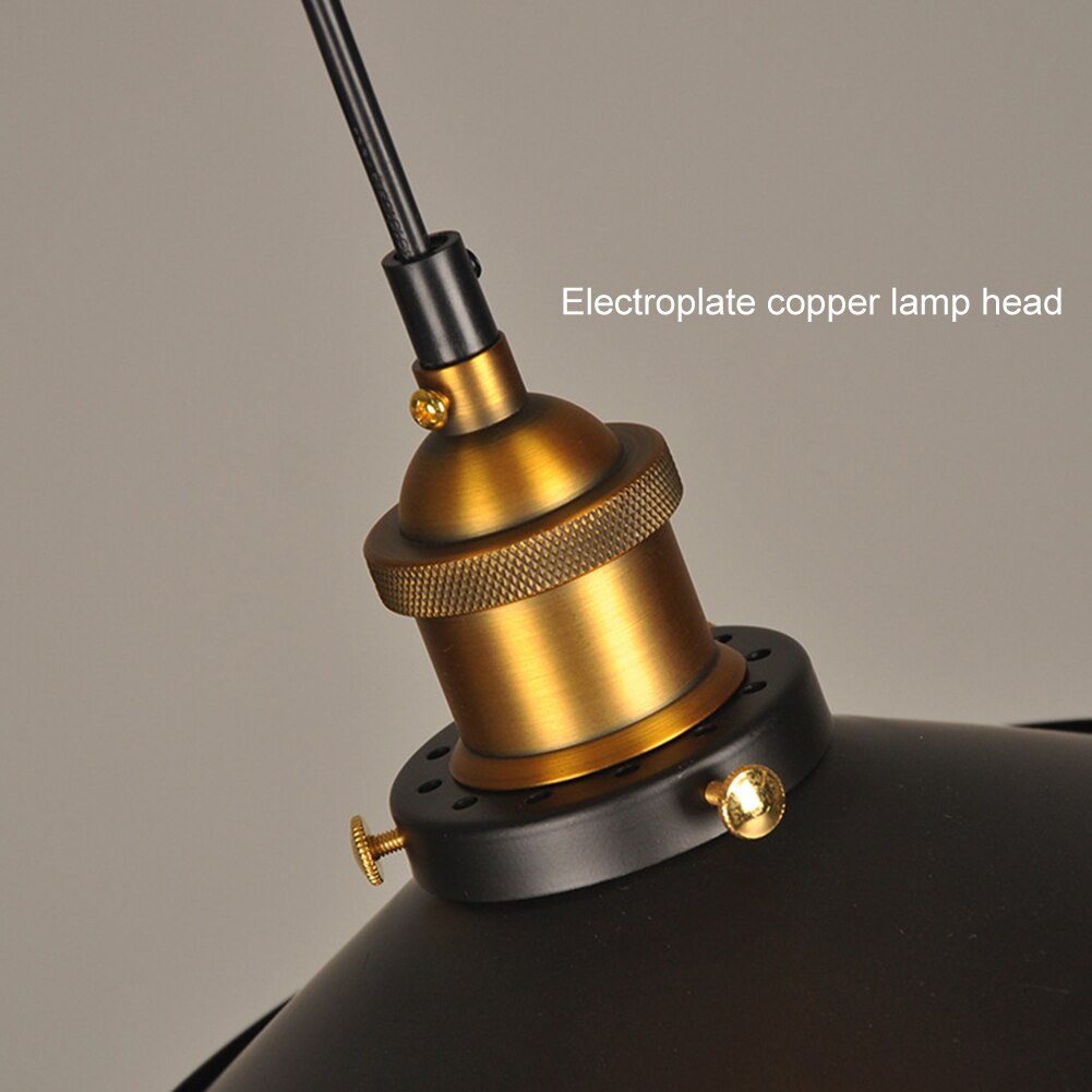 Retro Industrial Style Metal Ceiling Lamp Vintage Iron Pendant Lighting Fixture Industrial Balcony Ceiling Loft Lamp