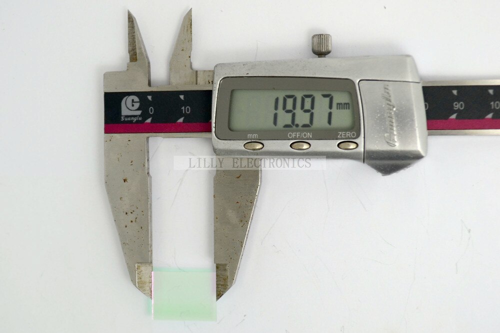 2x RGB Optical Lens Pass Green Reflect Red 20*15*1.1mm DIY Lab