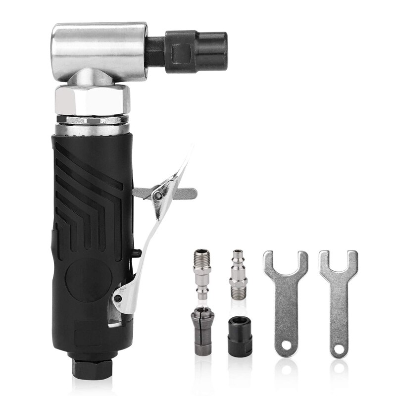 2-Inch Angle Sander 90 Degree Grinder Mini Air Grinder Tool Great Grinding Gas Polishing Machine Polisher Cleaning Tool