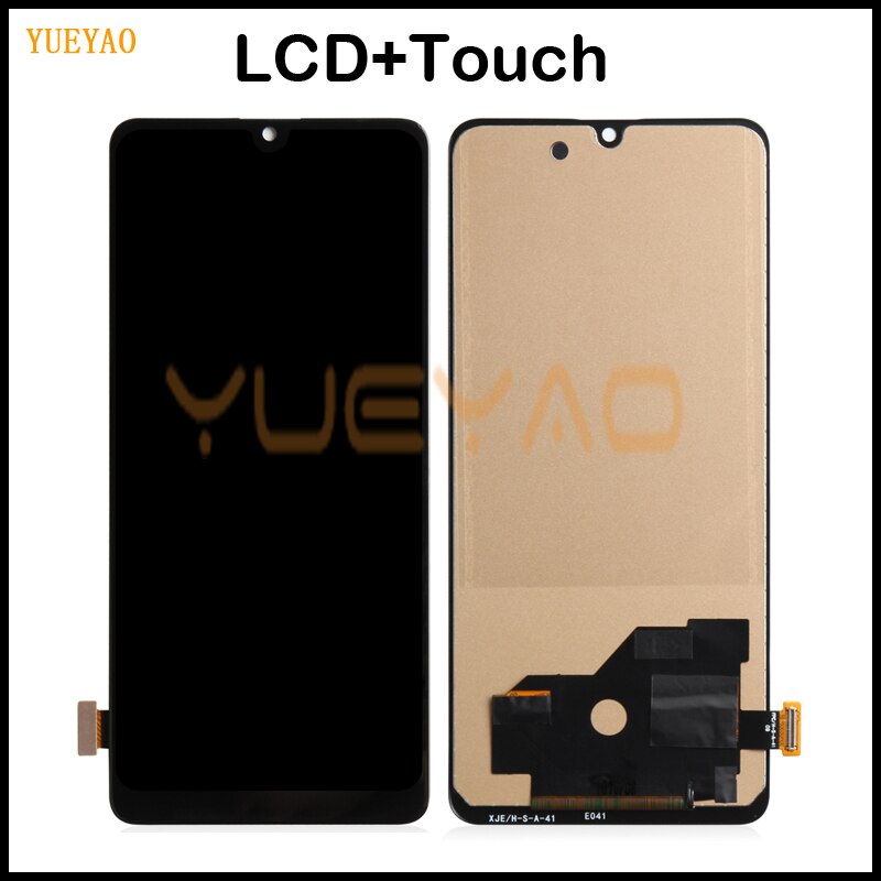 Incell Lcd + Frame Voor Samsung Galaxy A41 Display A415 SM-A415F/Dsn SM-A415F/Dsm Lcd-scherm Touch sensor Digitizer Vergadering: NoFrame Black