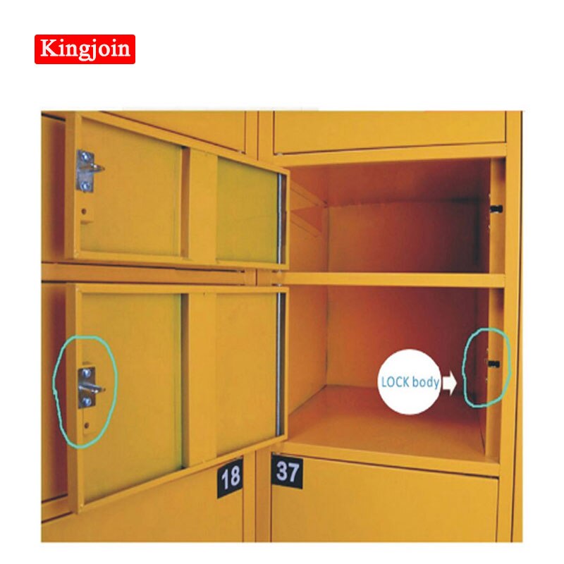 DC-12V electronic lock padlock electromagnetic lock smart cabinet lock mini electric control lock single socket cabinet lock