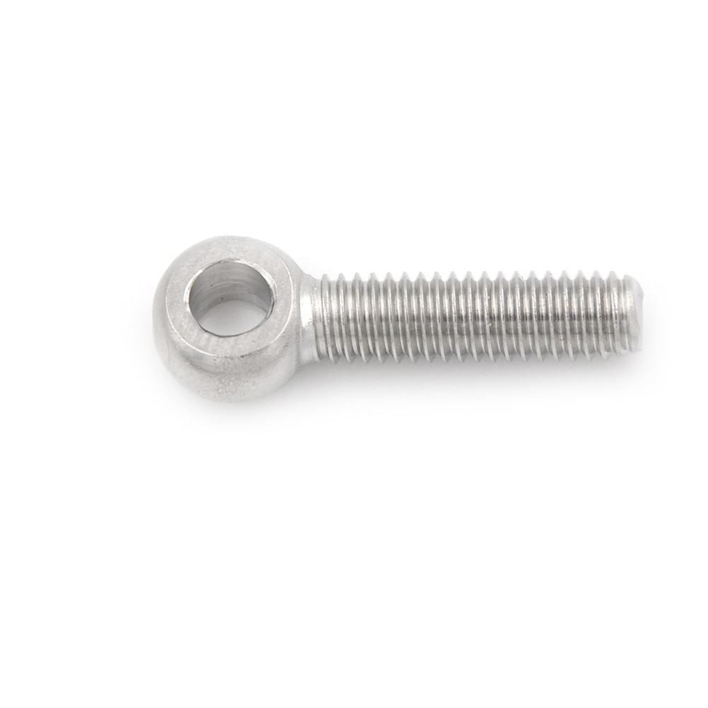 304 Steel Eye Bolt Screw O Ring Head Axle Pin Split Pin Shaft Pin Dowel Bolt Machinery Shoulder Lifting Bolt M6*25mm