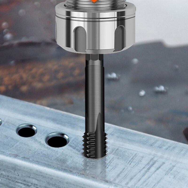 Tap Drill Bit Hex Shank Titanium Plated HSS Screw Thread Bit Screw Machine Compound Tap M3 M4 M5 M6 M8 M10 M12 Hand Tool