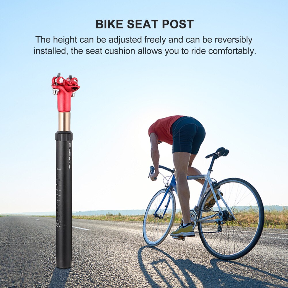 1PcBike Seatpost Useful Shock Absorption Durable Practical Bike Accessories Bike Seat Post Bike Seat Tube for Women Adults Men