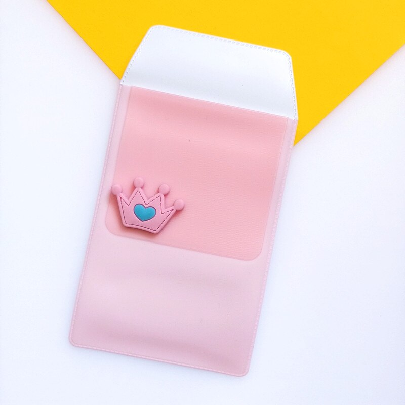 Farverig pvc lommebeskytter lækagesikker pen pose penalhus læger sygeplejersker skole kontorartikler: Nr. .4