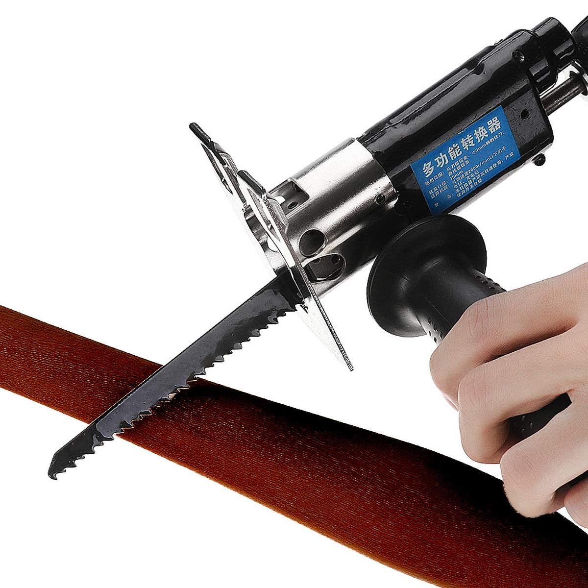 13Pcs/Set Multifunction Reciprocating Saw Attachment Drill Adapter Change Electric Drill Into Jig Saw Reciprocating Saw File