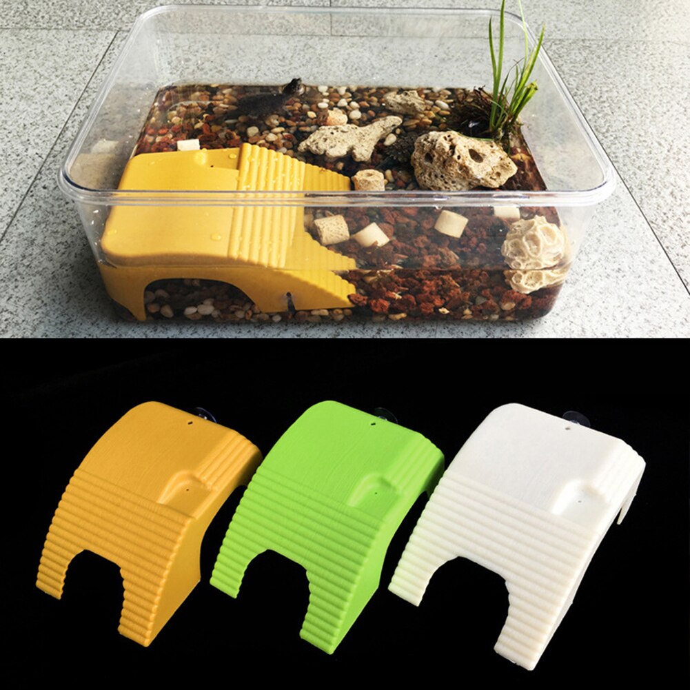 Aquarium Turtle Platform Aquarium Amphibian Aquatics Climbing Staircase Floating Platform Aquarium Fish Tank Decorations