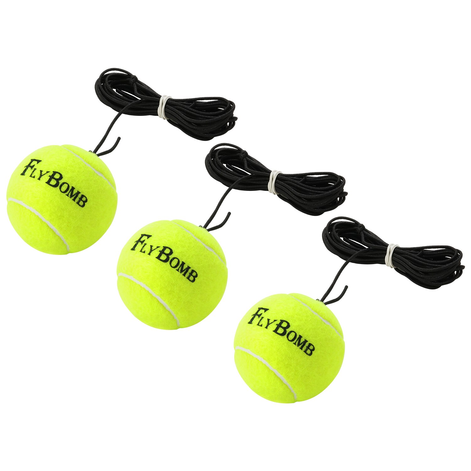 Portable Tennis Trainer 1KG Weight Heavy Iron Base for Adults Kids tenis Serve Training Self-study Rebound Balls Outdoor Indoor: Only 3 Balls