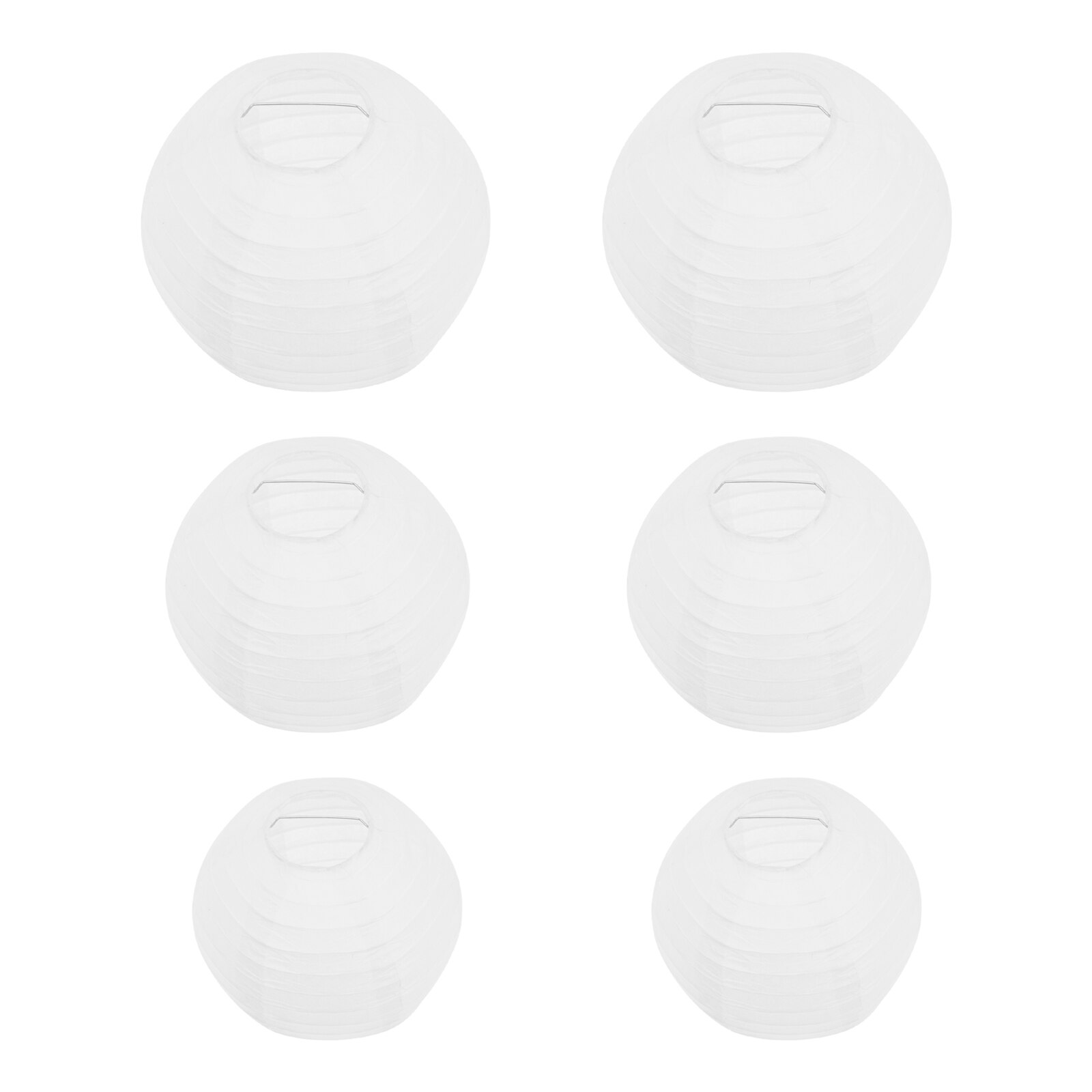 6pcs Decorative Paper Lanterns DIY Lanterns for Home Party Lanterns