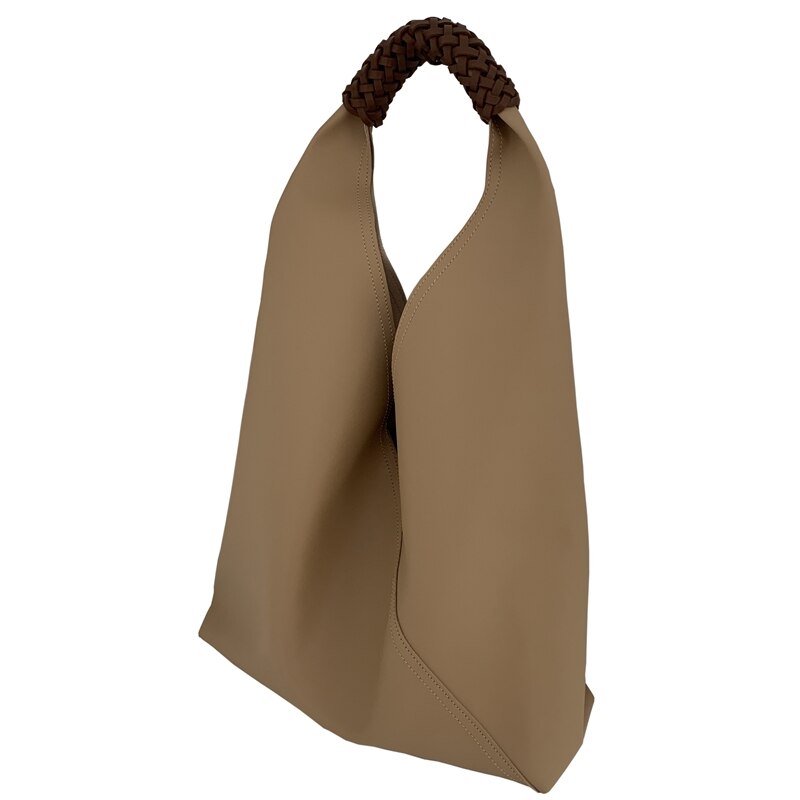Designer de couro do plutônio sacos de ombro para as mulheres couro macio lavado vegan grandes hobos senhoras moda bolsas femininas casual bolsa