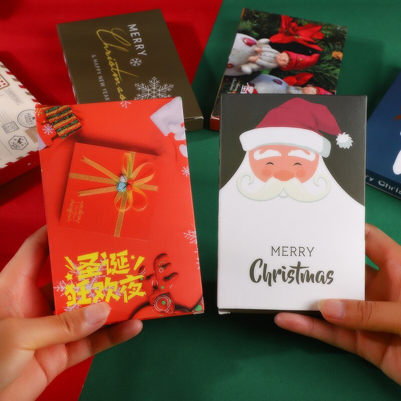 Tarjetas postales navideñas para navidad, de Navidad, papelería creativa, escritura, de tarjetas postales, tarjeta de Año , 120 Uds.