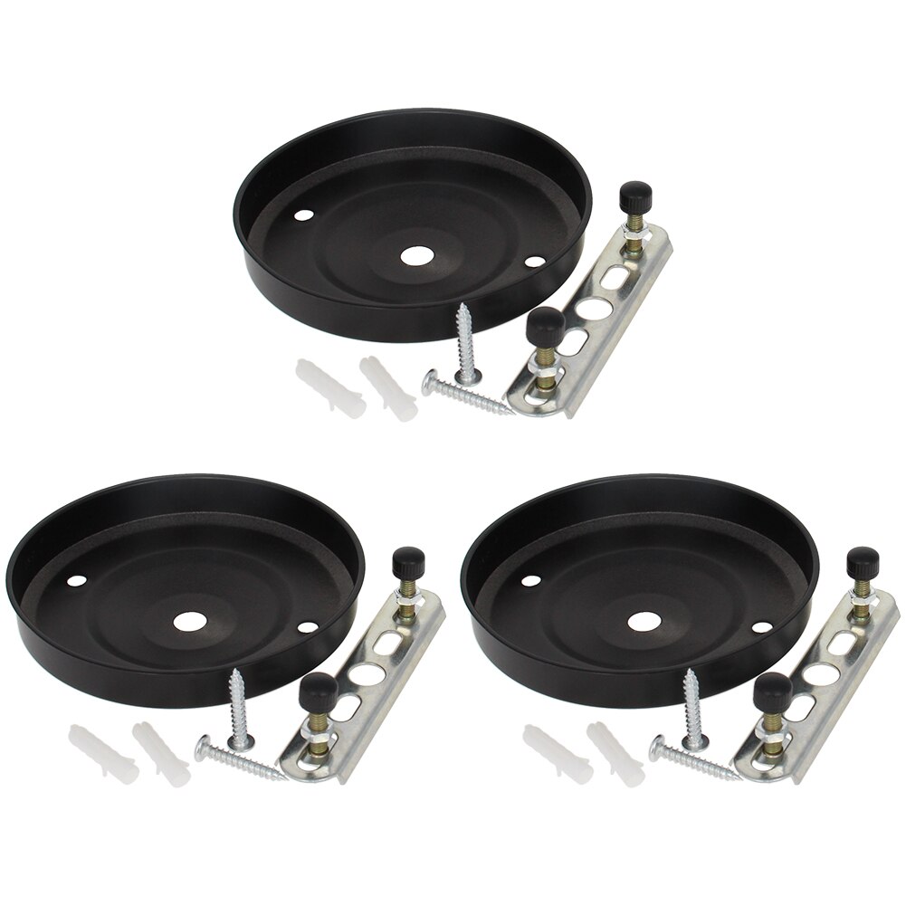 3/5Pcs Pendant Lamp Base Plate Lighting Accessories Ceiling Light Plate Kit Chassis Base 105x23mm For DIY Household Home Lights