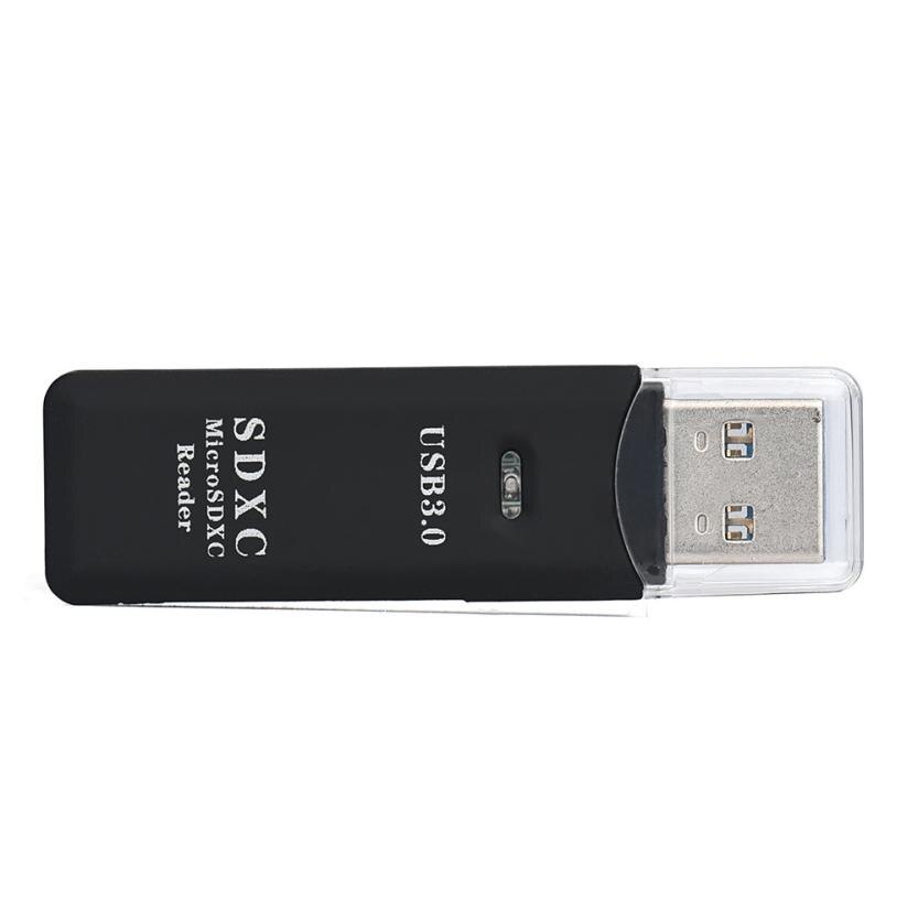 Micro sim sd card reader usb 3.0 lettore di schede 5Gbps Super Speed USB 3.0 Micro SD/SDXC Carta di TF lettore di Adattatore Nero Per Mac OS Pro