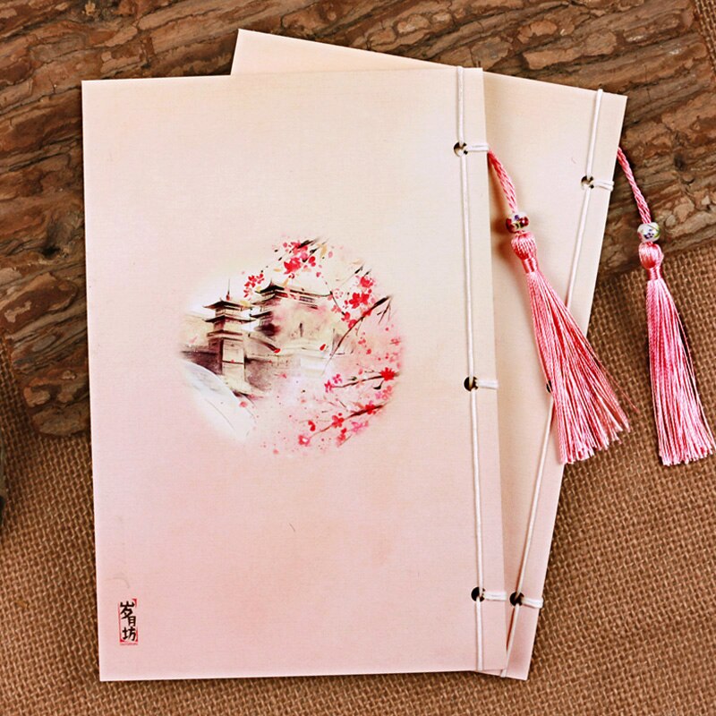 21X14cm Cute Diary Notebook Ruled Inner Paper A5 Notepad Beautiful Collection Binding Flower Writing Books