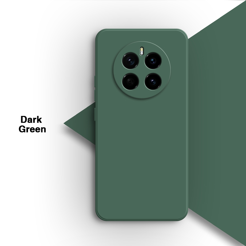 Accesorios originales contraportada para Honor Magic 7 Magic7 Pro Lite 7Pro 7Lite 5G carcasa suave de silicona protección de cámara funda de teléfono: Gris oscuro / Para iPhone 15