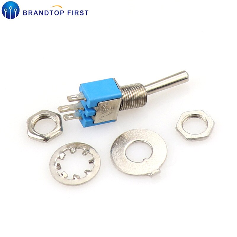 small 5MM 3Pin ON-ON Rocker switch Toggle Switch 6A 125VAC